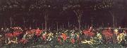 UCCELLO, Paolo Hunt in night USA oil painting reproduction